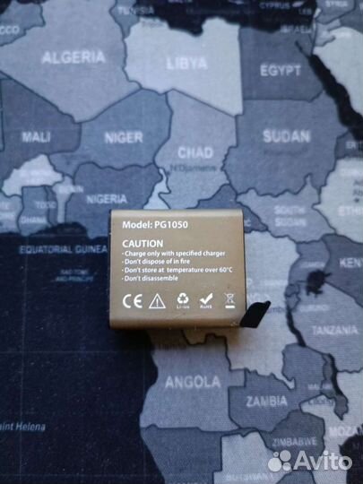 Акб для экшн-камер 1050MAh (SJ CAM, eken и д. р.)