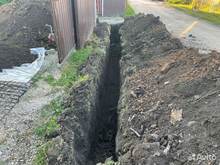 Услуги мини экскаватора