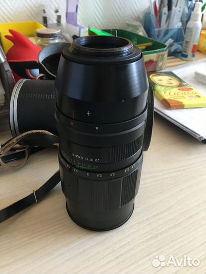 Объектив Юпитер -21 М с тубусом для хранения