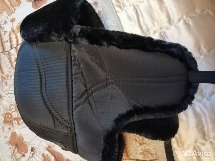 Шапка ушанка мужская