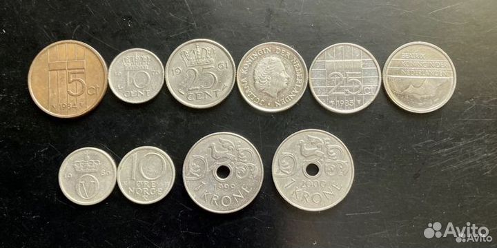 Монеты Европейских стран