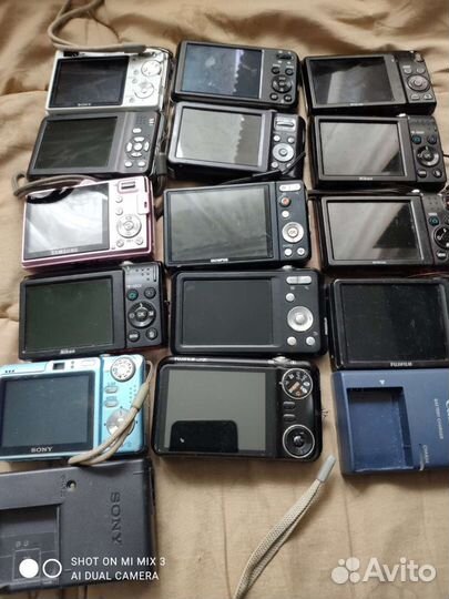 Цифровые фотоаппараты бу и на запчасти