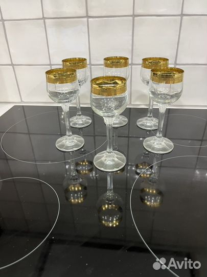 Фужеры богемия