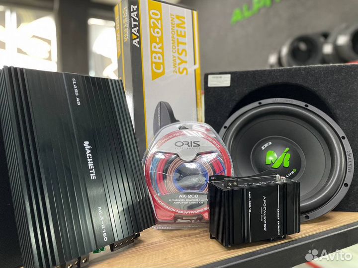 Комплект автозвука Deaf Bonce