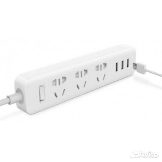 Xiaomi Mi Power Strip 3 USB/3 розетки белый