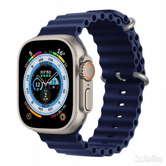 Ремешок силиконовый для Apple Watch Ultra и других