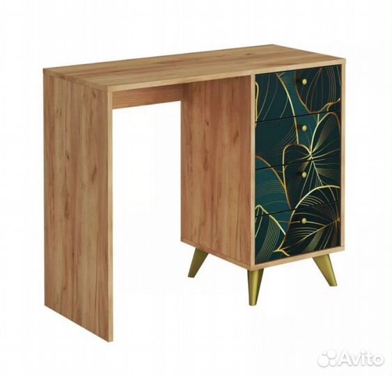 Стол письменный Фьюжн в стиле ретро