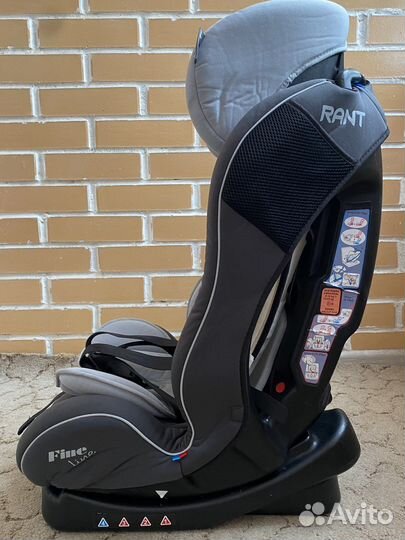 Детское автокресло Rant Fiesta Gray (0-25кг)