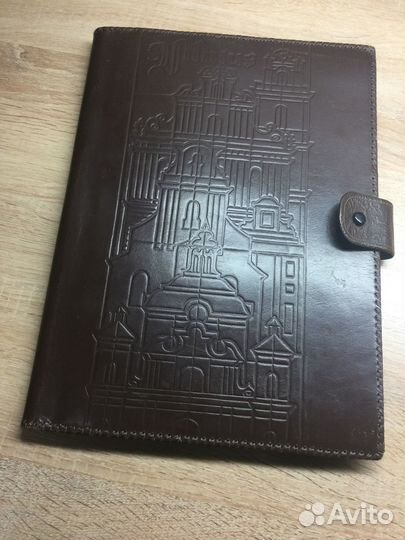 Кожаная папка для нот, документов, планшета Винтаж
