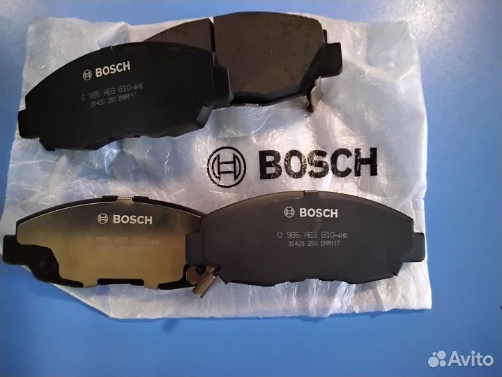 Колодки тормозные передние Honda