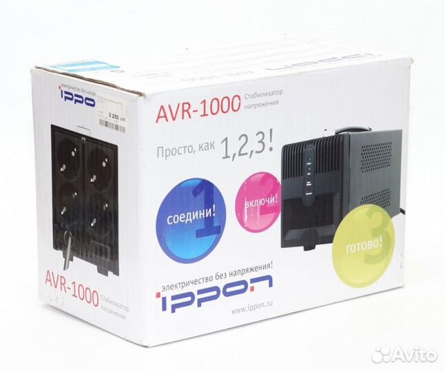 Стабилизатор Ippon AVR-1000