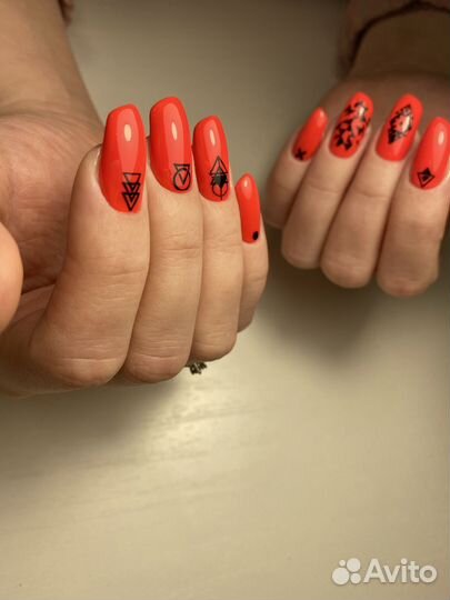 Наращивание ногтей маникюр педикюр