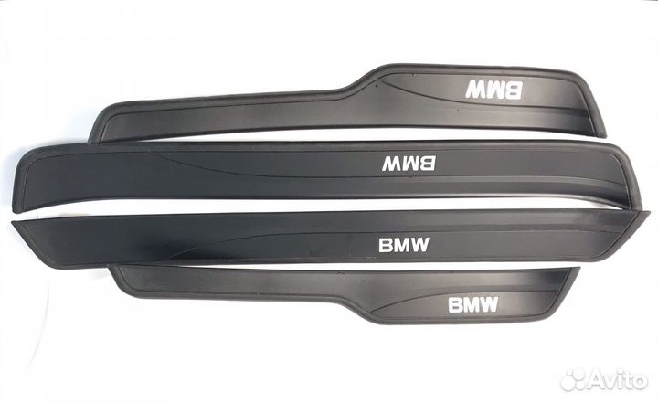 Накладки на пороги салона BMW 3 серии (e90)