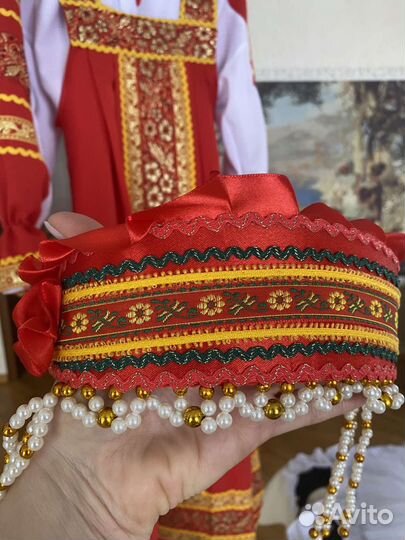 Русский народный костюм для девочки 134-140