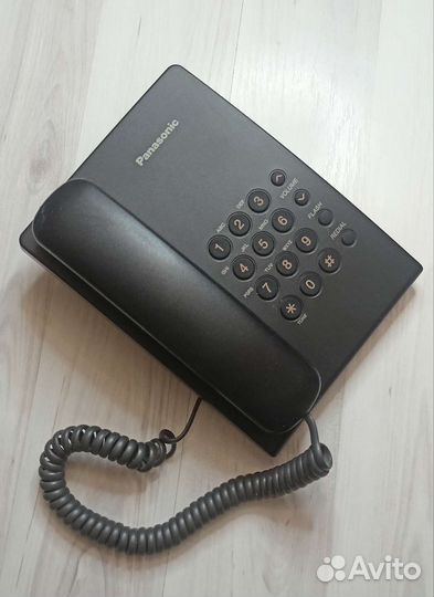 Офисный телефон Panasonic KX-ts2350ru, цвет чёрный