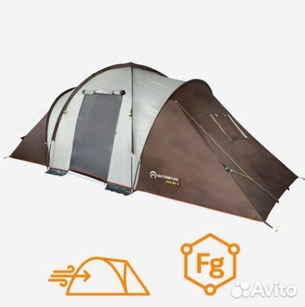 Палатка 4 местная новая