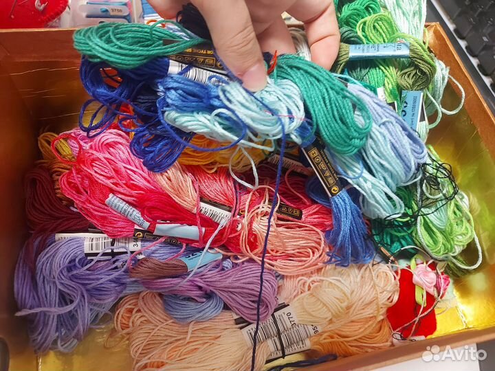 Набор для вышивки, Нитки, рукоделие
