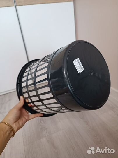 Корзина офисная для бумаг 9,5л ведро мусорное