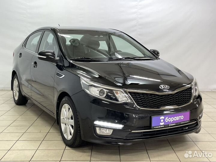 Kia Rio 1.6 AT, 2015, 87 847 км