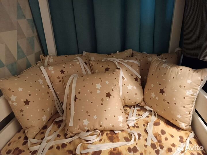 Бортики в детскую кроватку