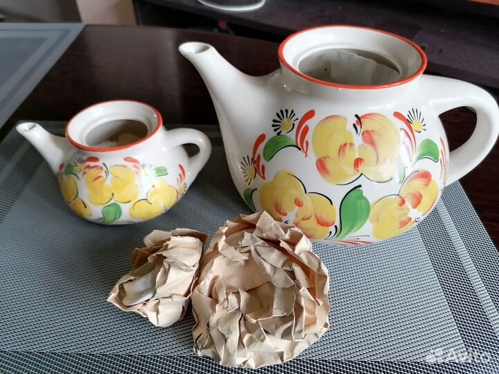 Чайник заварочный Славянский керам комбинат СССР