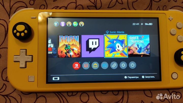 Nintendo switch lite состояние идеальное