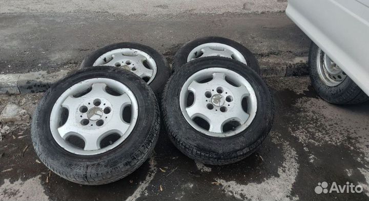 Четыре колеса в сборе