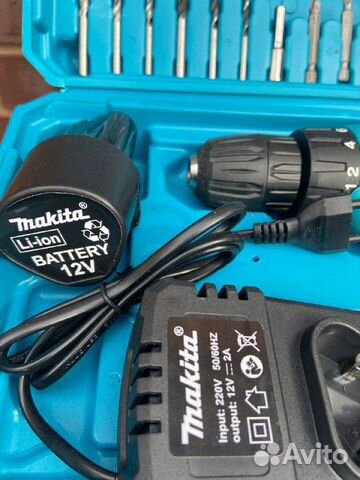 Аккумуляторный шуруповерт Makita Качество люкс-12в купить в Москве ...