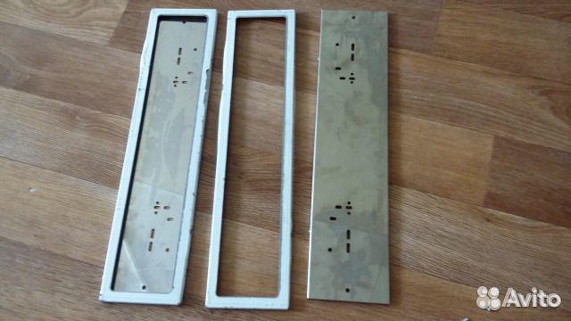 Рамки на на гос. номер (цена за 2 комп.)для авто