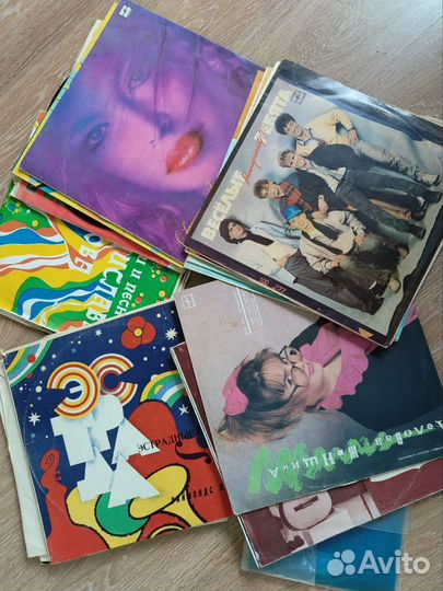 Виниловые пластинки сссp