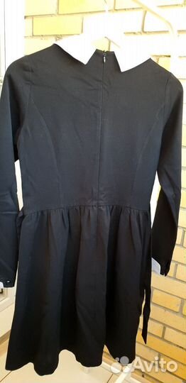 Школьное платье чёрное для девочки 116