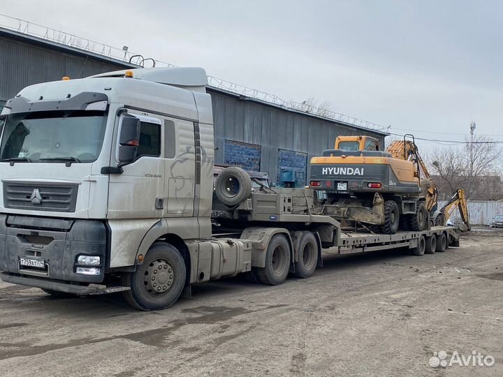 Водитель на полуприцеп-трал
