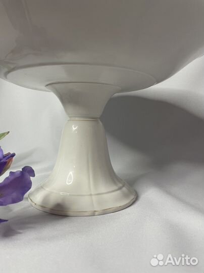 Фруктовница ваза на ножке Германия до 1930