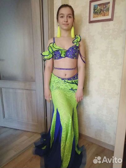 Костюм для восточного танца, классика