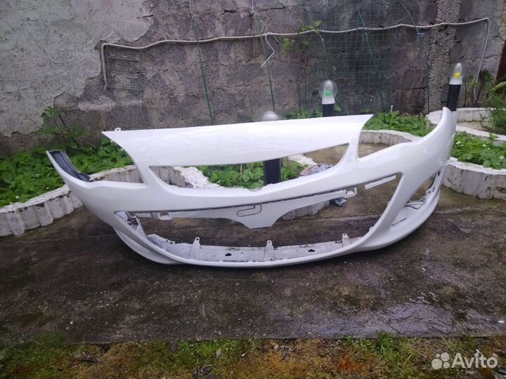 Бампер передний opel astra j