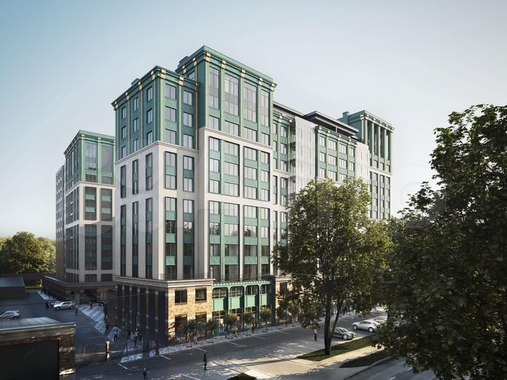 2-к. квартира, 60,6 м², 6/12 эт.