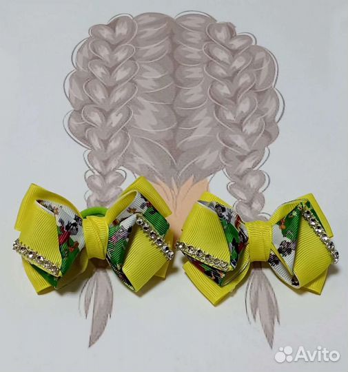 Бантики ручной раьоты