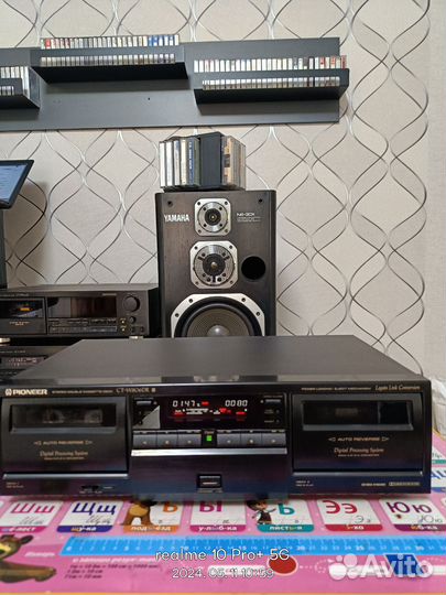 Кассетная дека pioneer CT-W 806 DR