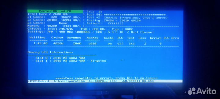 Оперативная память dimm DDR2