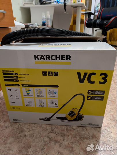 Пылесос karcher vc 3