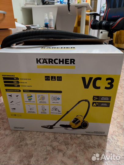 Пылесос karcher vc 3