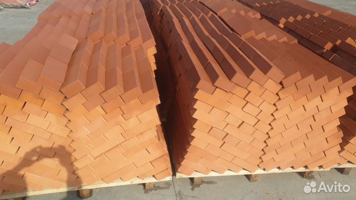 Кирпич рядовой цокольный облицовочный