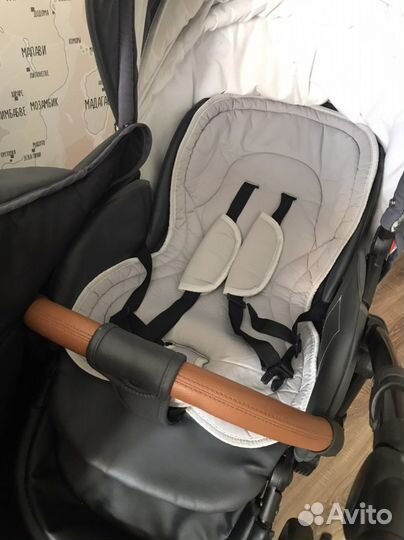 Коляска tutis viva live 3 в 1 экокожа