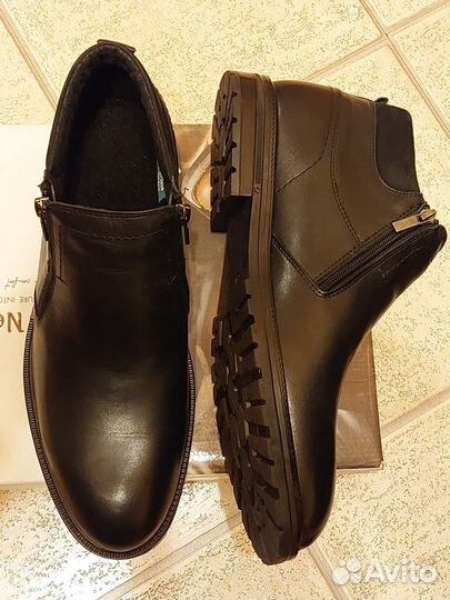 Ботинки новые натуральная кожа 45раз