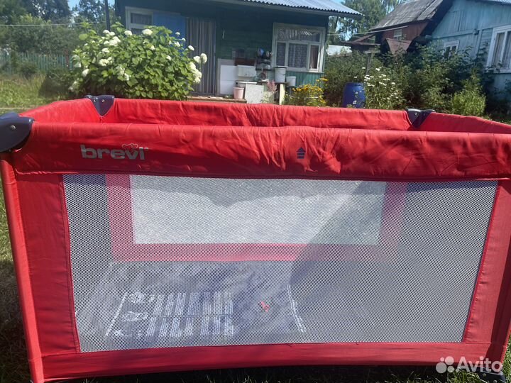 Детская кровать манеж