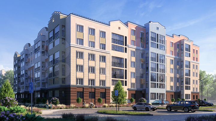 2-к. квартира, 65 м², 3/7 эт.