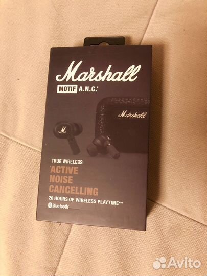 Наушники marshall motif a n c