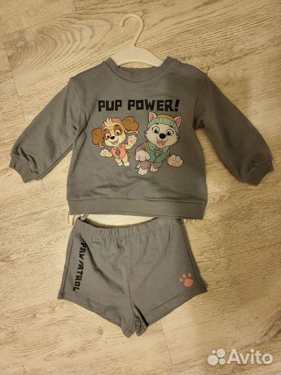 Одежда детская Щенячий патруль H&M 74 и 86 размер