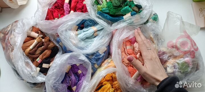 Нитки мулине СССР