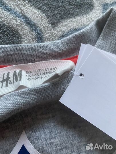 Свитшот футболка H&M новые